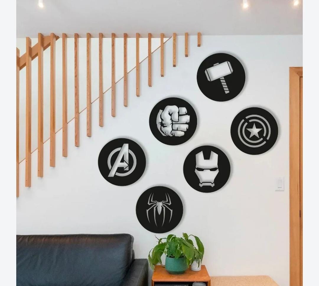 Avengers Metal plates